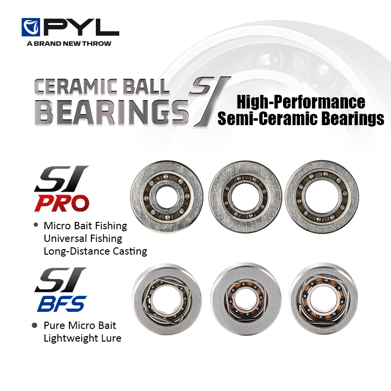 Conventional Reel - PYL Semi Ceramic Ball Bearing 1pc