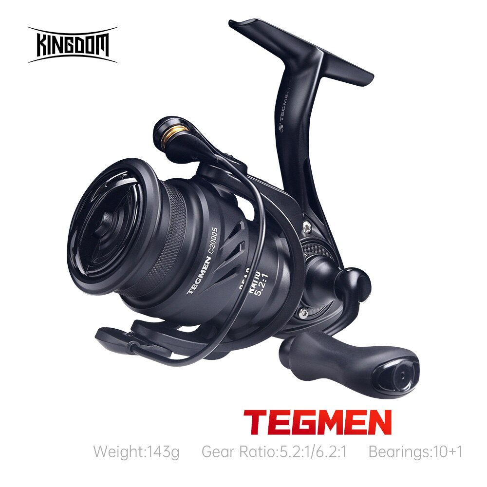 Kingdom Tegmen 5.2:1 6.2:1 143 - Surf Reel ulasan dan harga