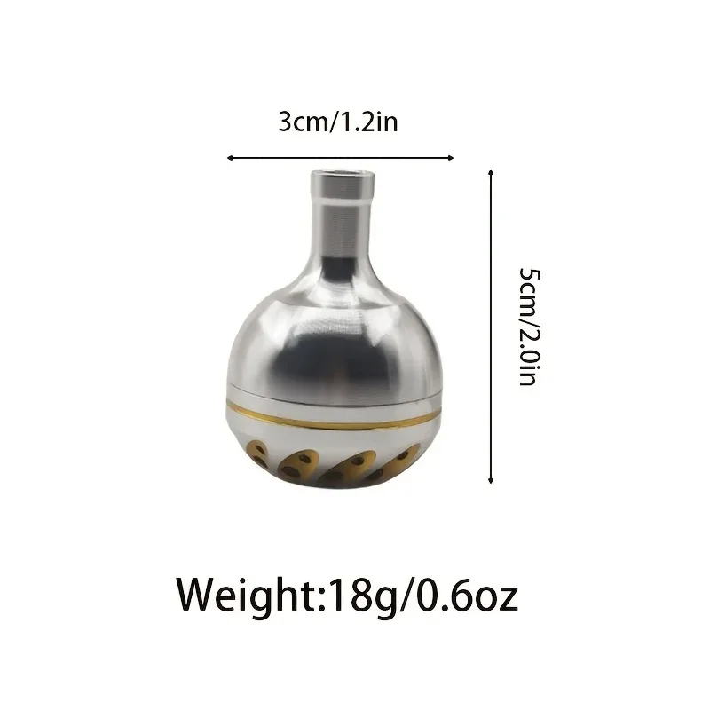1PC Spherical Handle Knob Bait - Spinning Reel ulasan dan harga