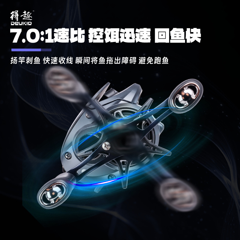 Q1 Baitcasting Reel With Dc Br - Reel Spare Spool ulasan dan harga
