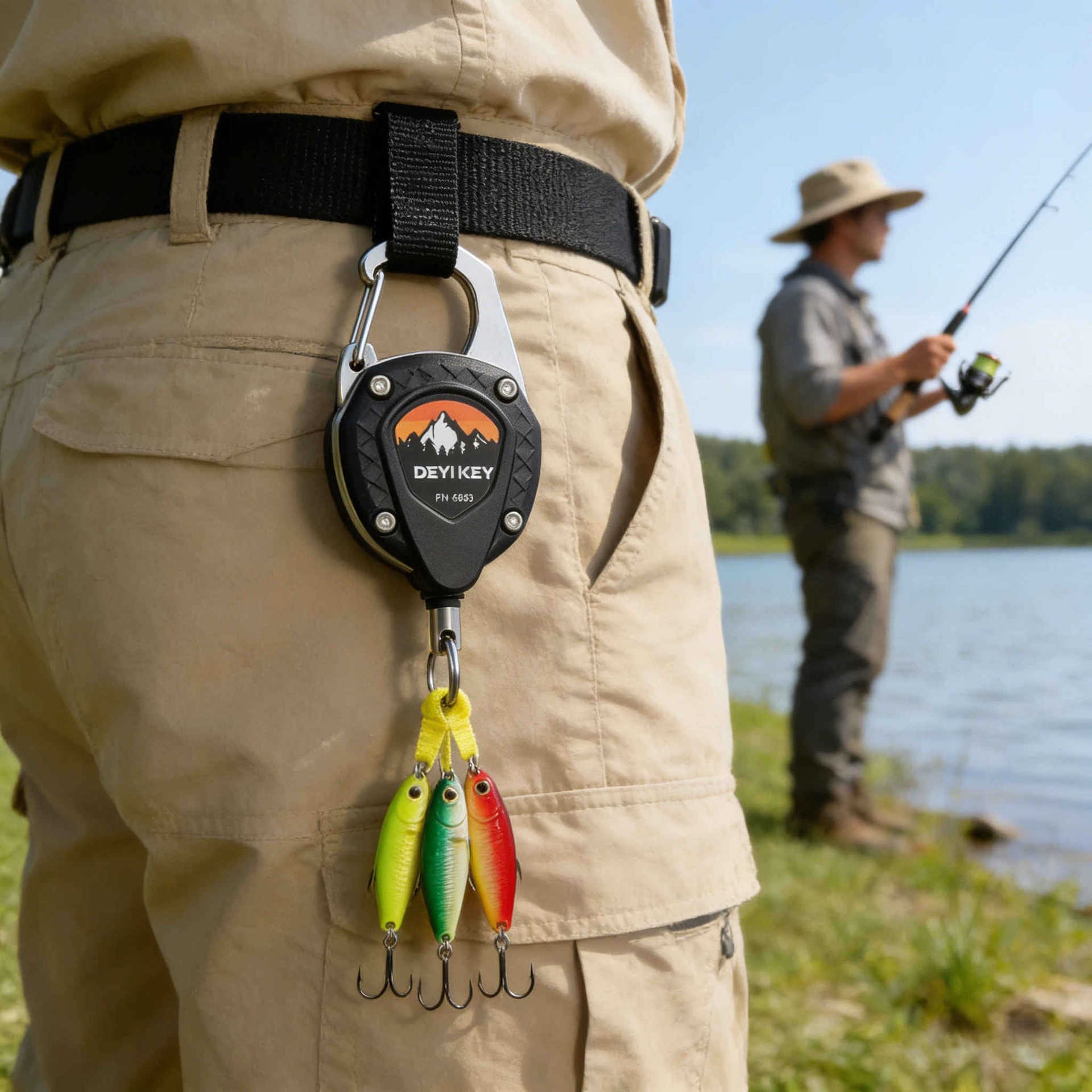 Retractable Keychain Heavy Dut - Conventional Reel ulasan dan harga