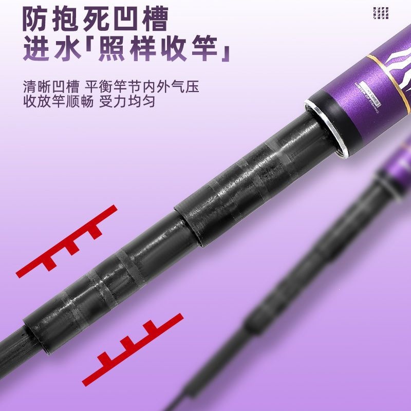Fishing Rod Carbon Fiber Teles - Surf Reel ulasan dan harga