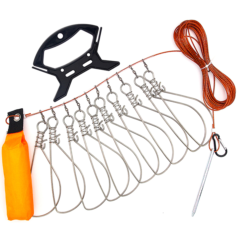 New 5-snap Float Fish Stringer - Conventional Reel ulasan dan harga