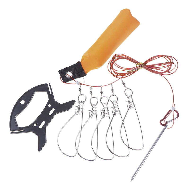 New 5-snap Float Fish Stringer - Conventional Reel ulasan dan harga
