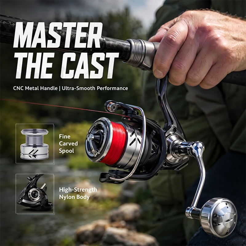 DEUKIO Metal Knob Fishing Reel - Surf Reel ulasan dan harga