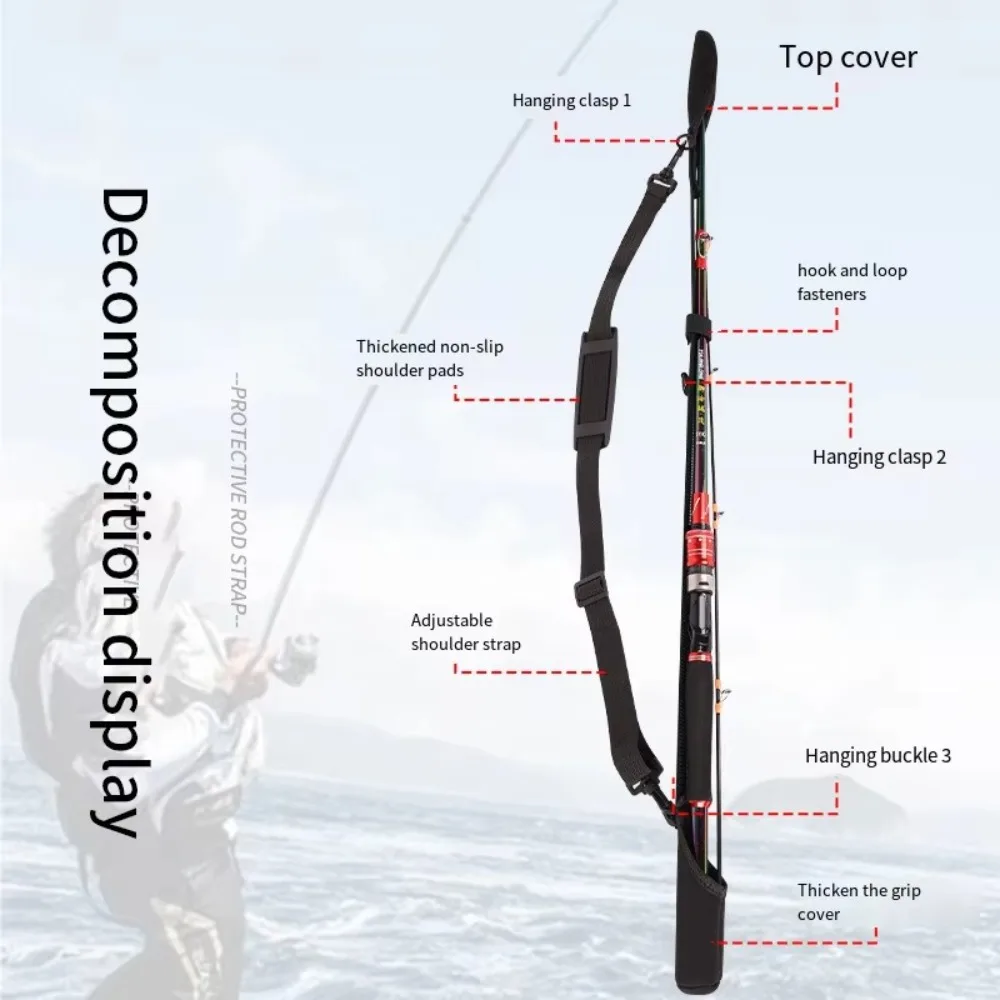 Adjustable Fishing Rod Storage - Reel Cover ulasan dan harga